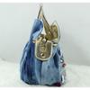 Women Denim Bags Sweet Blue Pattern High Quality Handbags With Diamond Ladies Tote Bag Messenger Bags