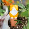 Natural Terracotta Watering Devices 4 Pcs/Set Plant Spikes, Cute Animal Self Cartoon Waterers for Pots Stakes, Automatic Slow Release Clay Tool