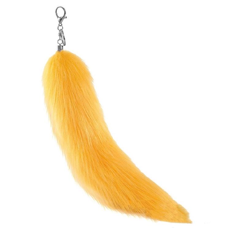 Unique Key Charm Colorful Pendant Animal Tail Pendant Key Ornament Bag Pendant