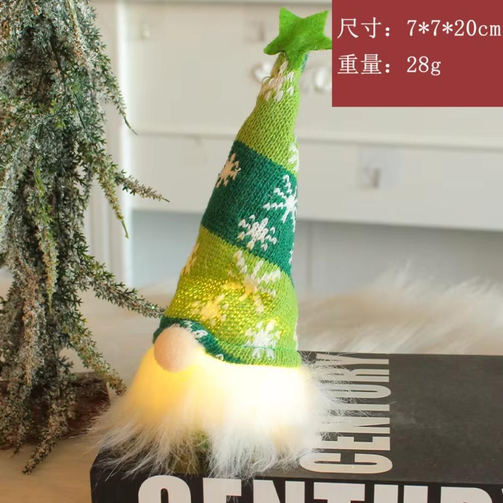 2026 Świecący Krasnal Boże Narodzenie Beztwarzowa Lalka Wesołych Świąt Dekoracja Domu Navidad Natal Prezent na Nowy Rok Prezenty Świąteczne