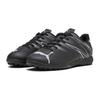 Puma Attacanto Soccer Cleats Shock Absorption Durable Low Top Kids Soccer Shoes Black 107481-01