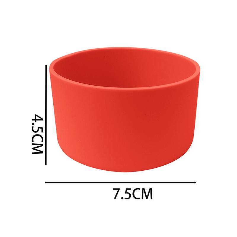 Soft Silicone Cup Sleeve For Stanley 40/30 Oz Universal Non-Slip Bottom Cup Base Protective Cover Food Grade Silicone Bottom Cup