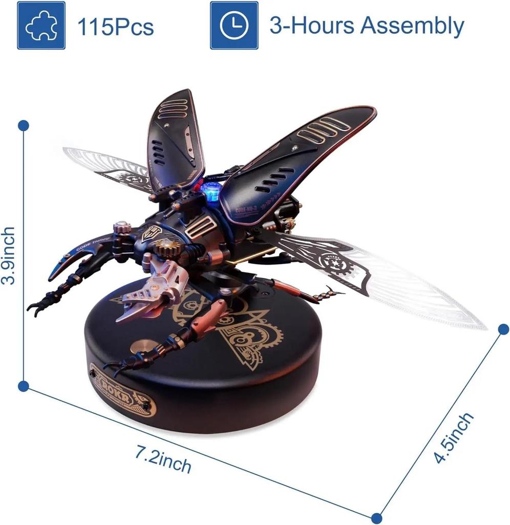 ROBOTIME ROKR Storm Beetle Model DIY 3D Puzzle MI03