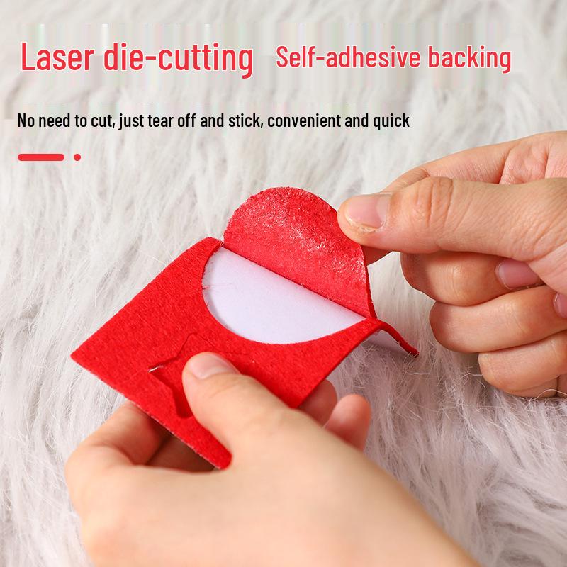 Cartoon Wool Embroidery Kit: Creative DIY Sewing for Kids Aged 3-6