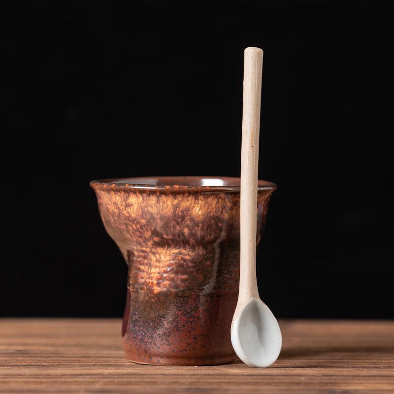 Handmade Retro Rough Pottery Coffee Cups (Set of 2)