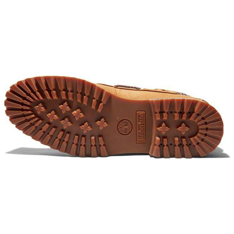CLOT X Timberland Classic Three-Hole Boat Shoes Men Shoes Wheat A5Z9BW
