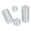 2Pcs Stainless Steel Salt Pepper Shaker Shaker Lids Dredge Shaker Seasoning Bottles  Dining Table