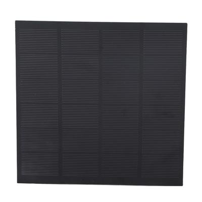Pannello Caricatore Solare Portatile 3W 6V in Silicio per Illuminazione Solare da Giardino per Esterni