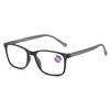 Fashion Square Reading Glasses Men Business Anti Blue Light Presbyopic Eyeglasses For Women Reading Eyewear +1.0 +1.5 +2.0 +4.0