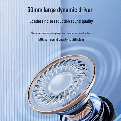 Bluetooth 5.3 Motorcycle Helmet Headset: HD Calls, Stereo Sound, Smart Noise Reduction