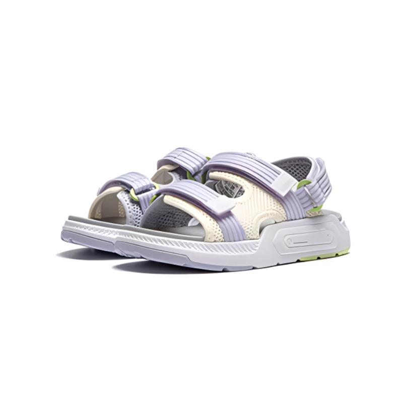 Li Ning Comfortable Casual Durable Breathable Kids Sandals Kids Sandals Light-Purple YKKU014-4