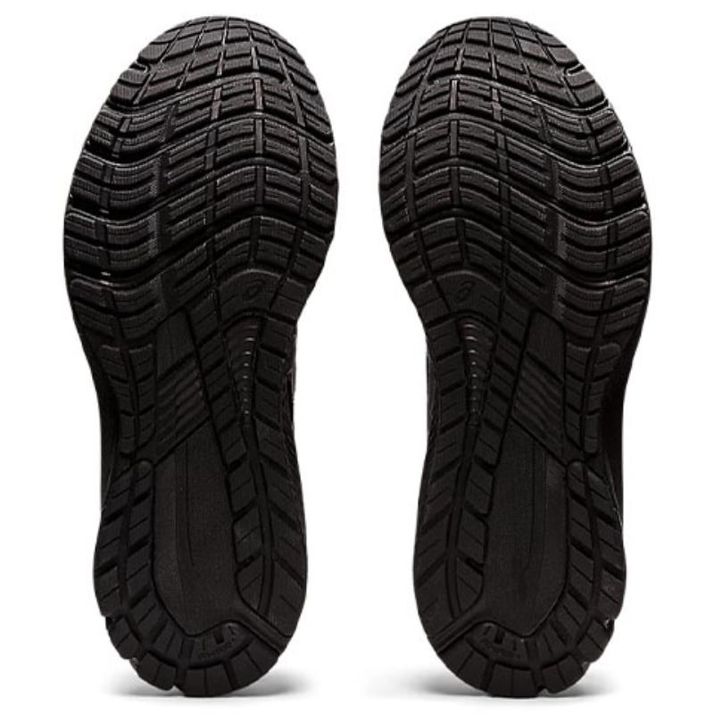 ASICS GT 1000 Leather 2 Abrasion Resistant Low top Training Sprint Running Shoes Men's Black 2E Width Sneakers 1131A059-001