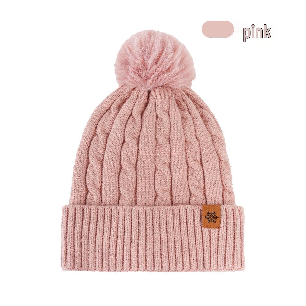 Women's Winter Knit Hat, Scarf, and Gloves Set - Double Layer Fleece Lined for Warmth