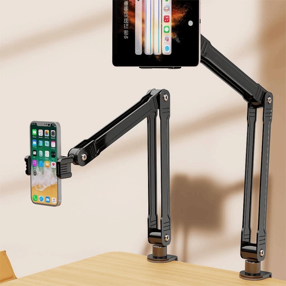 Adjustable 360 Degree Rotatable Stand Long Arm Bed Tablet Holder Desktop Tablet Stand  Office