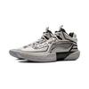 Li Ning Light Speed 2MID Cushioning Slip Resistant Abrasion Resistant Mid Top Basketball Shoes Men's Gray Black ABPU057-1