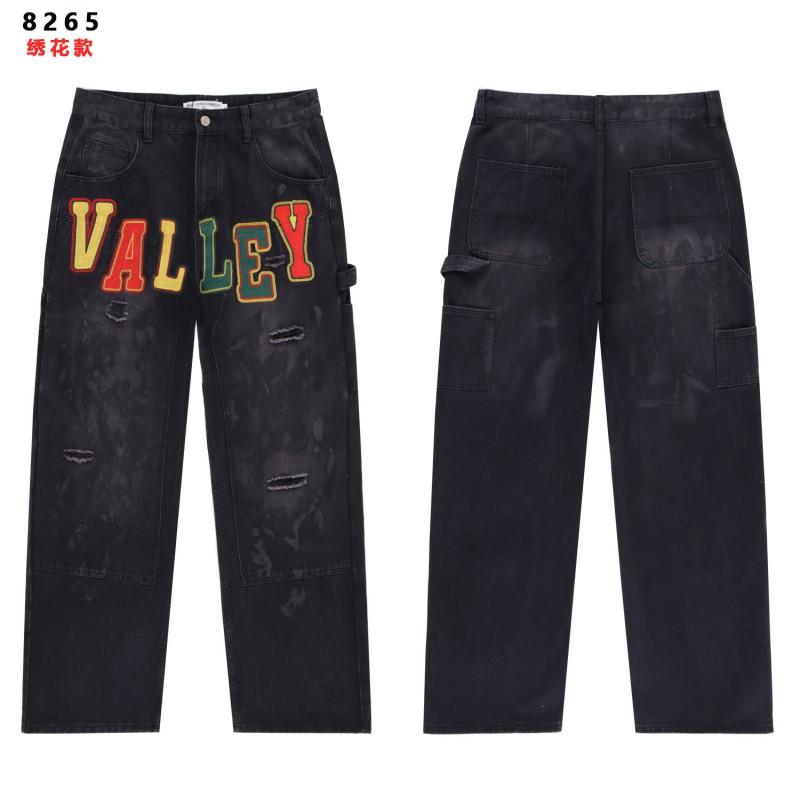 Vintage Washed Distressed Hoodie Denim Pants Set Mens Streetwear Oversized Cotton Sweatshirt Casual Outfit