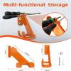 Easy to Install Secure Chainsaw Mount Hanger Rack Stand Rust Resistant for Professional Gardeners and DIYer Enthusiasts