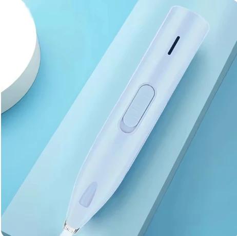 

Electric Pet Claw Hair Trimmer with LED Light Support for part trimming Small blade design Sharp blade Silent Hair Clipper Razor синий