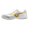 Mizuno Morelia Sala Pro Comfortable Soccer Shoes Unisex sneaker White Platinum Q1GB261350