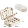 Multi-layer Earring Storage Case PU Leather Ornaments Storage Case Jewelry Box  Women's Jewelry