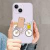 Roztomilé pouzdro na telefon Capybara pro iPhone Mini 11 12 13 14 15 XPlus Pro Max SE XR Transparent Shell