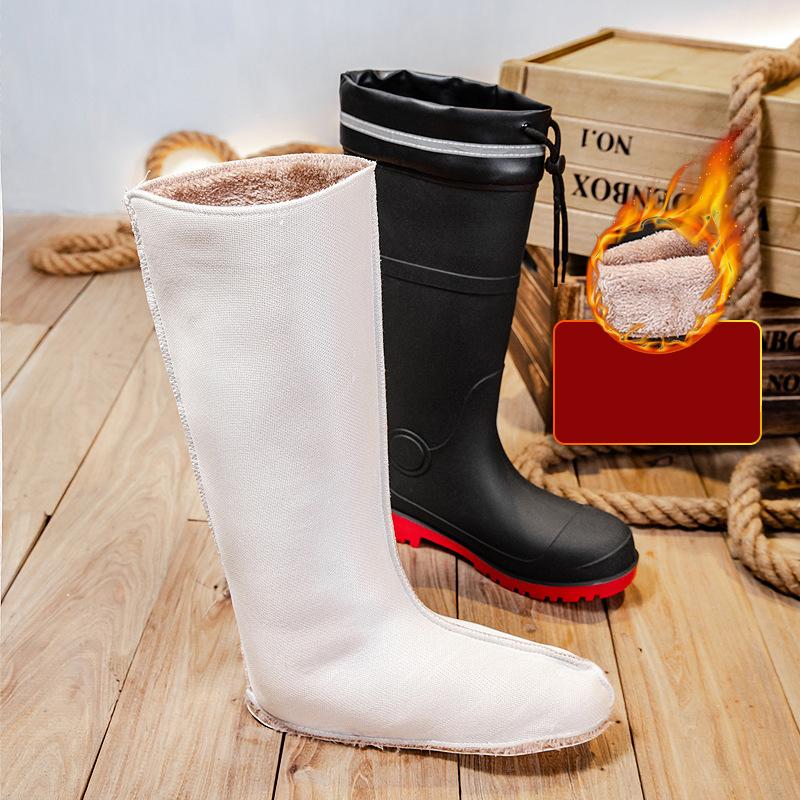 Cizme de ploaie anti-zdrobire pentru bărbați, cizme înalte de apă, pantofi industriali de apă, asigurare de muncă, cizme de ploaie pentru șantier industrial și minier