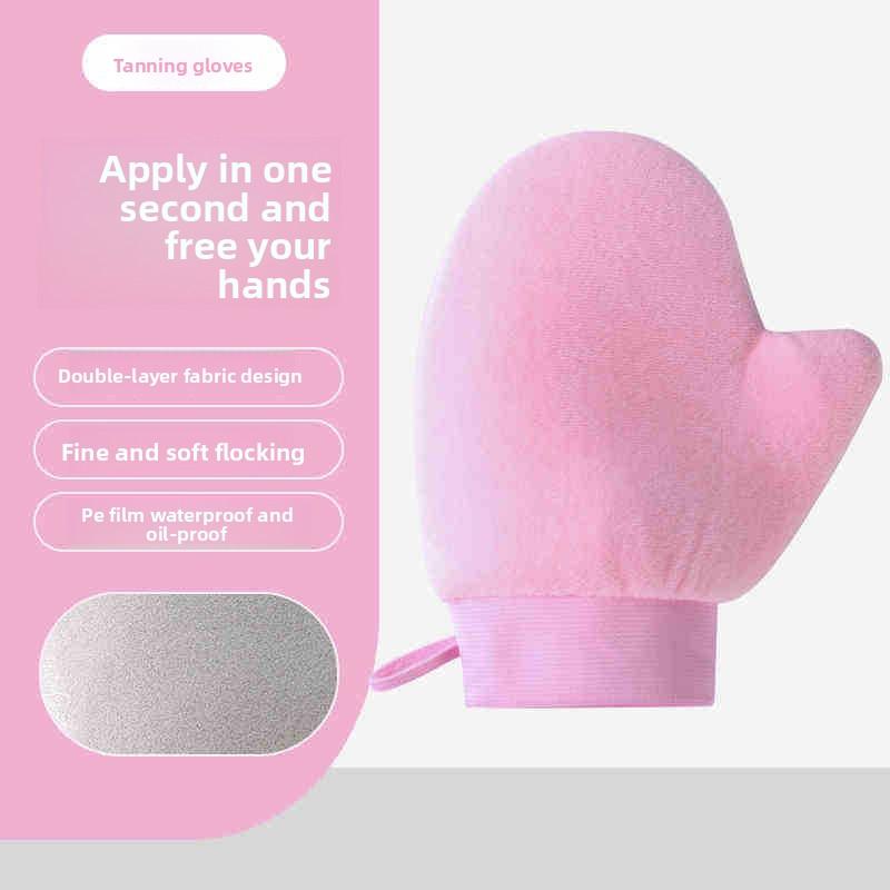 Body Lotion Gloves, Bath Towel, Tan Oil, Quick Application of Sunscreen, Essential Oil Massage, Plush Glove