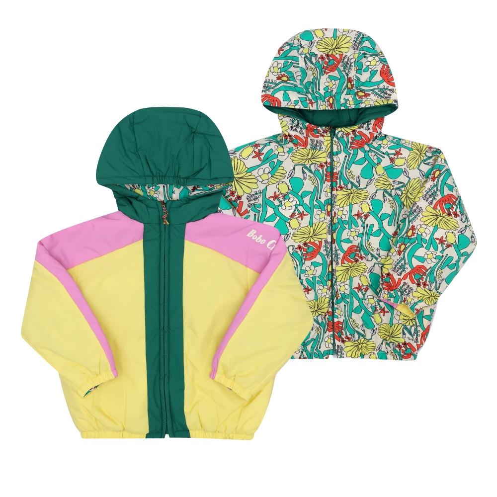 

Bobo Choses Color Herbalist Reversible Light Anorak Kids Jacket B126ac119 991 B126AC119 991 (4A)