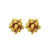 Star Ribbon Merry Christmas Earrings Snowflake Wrap Bow Stud Earrings  Girls