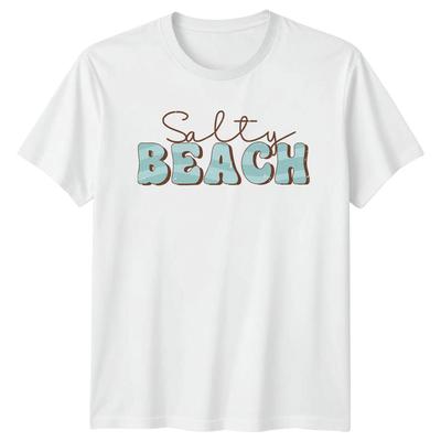 Salty Beach TShirt Beach Humor Summer Summer Gift For Him And Her