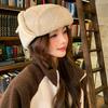 Winter fashion cute hat outdoor pullover cycling hat women's velvet thickened thermal ear protector