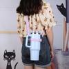 Silicone Ring Water Bottle Sling Handle Hands Free Water Bottle Lanyard Thermos Cup Holder  Street