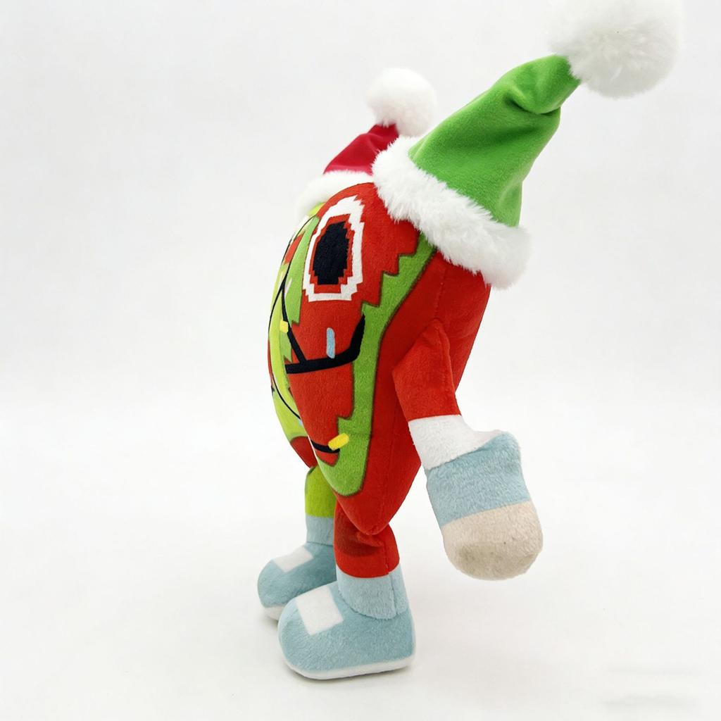25cm Festive 67 Plush Steal A Brainrot Christmas Doll Anime Peripherals Soft Doll Collection Room Decoration Kid Gifts