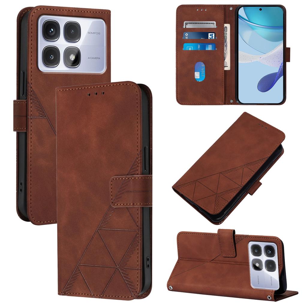 Luxury Wallet Leather Case on For Realme K70 K60 K50 Ultra K60 K40 A5 A3X A3 A1 Magnetic Flip Phone Bag