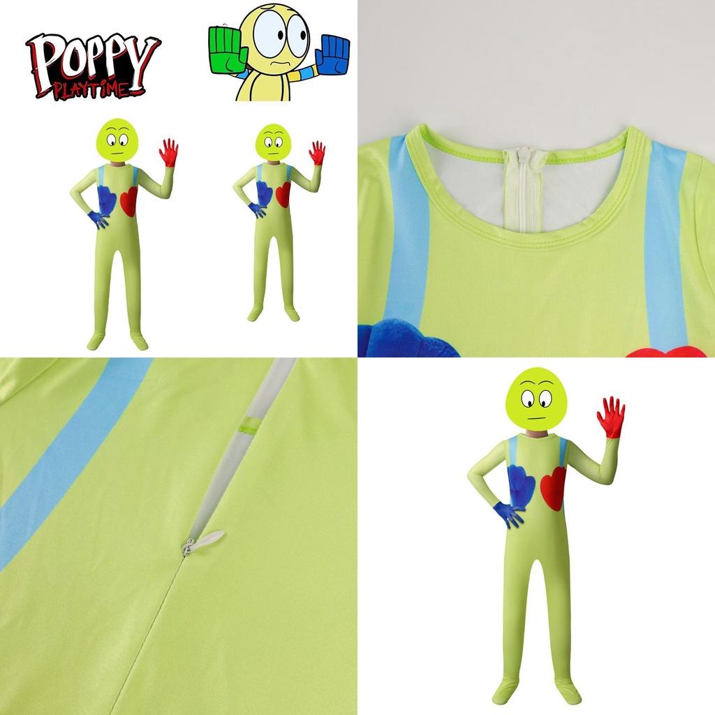 Fun Kids Poppy Playtime Bodysuit Costume For Parties And Cosplay Activities