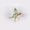 Vintage Simple Green Plant Tree Brooches Pearl Brooches Pin Female Coat Clothing Silk Scarf Accessories Holiday Gift