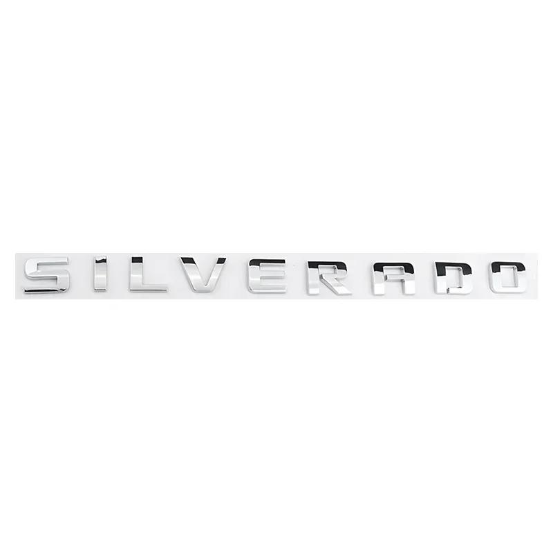 3D ABS Emblem Car Body Rear Trunk Sticker Badge For chevrolet Colorado HIGH COUNTRY malibu XL silverado spark LT Accessories