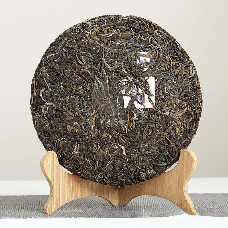 357g roher/reifer Puerh-Tee Banzhang gealterter Baum Pu-Erh Shengcha-Kuchen Yunnan Pu'er-Tee