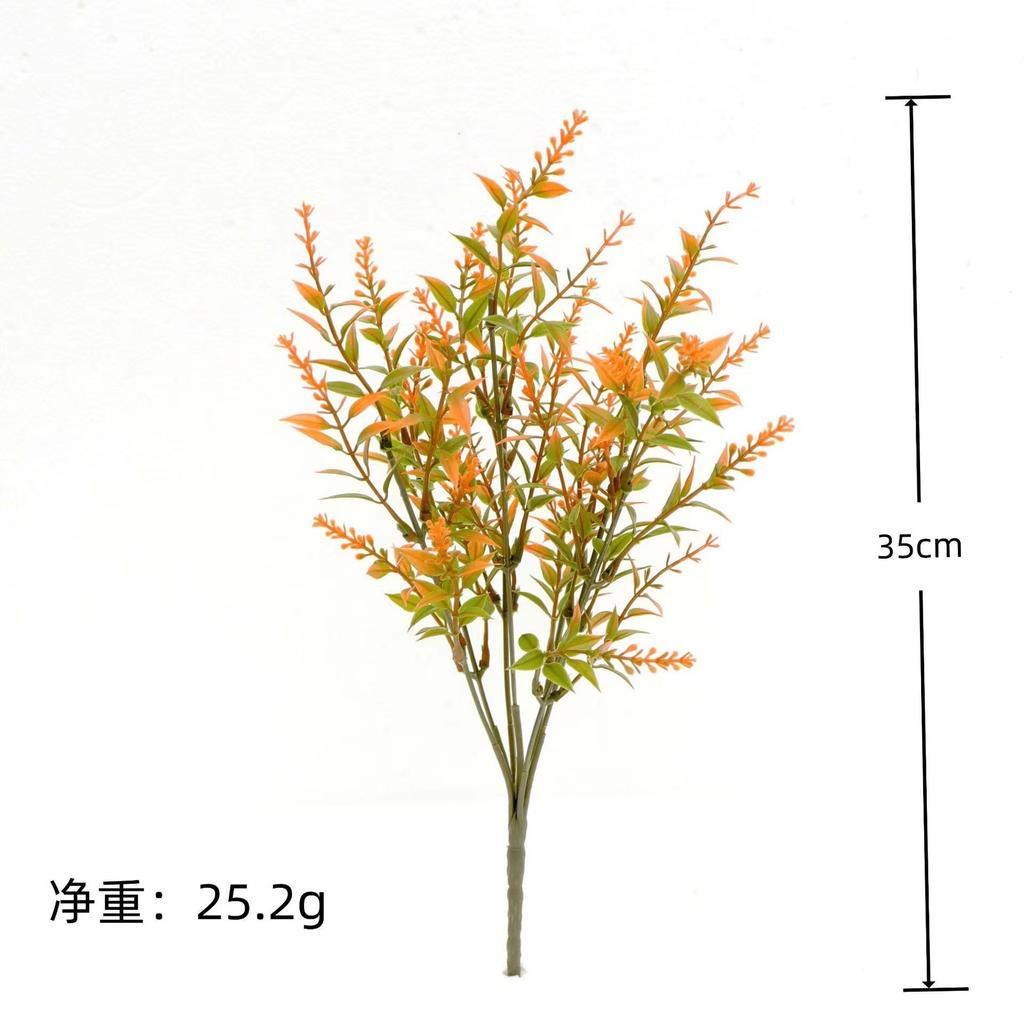 Autumn Simulation Artificial Plastic Flower Eucalyptus Daisy Violet Lavender Bundle Home Wedding Birthday Photo Props Decoration