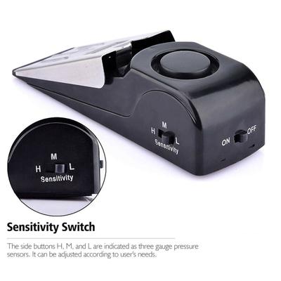 9v Door Alarm Portable Wireless Non Slip Safety Wedge Alert Door Stopper Home Travel Security System