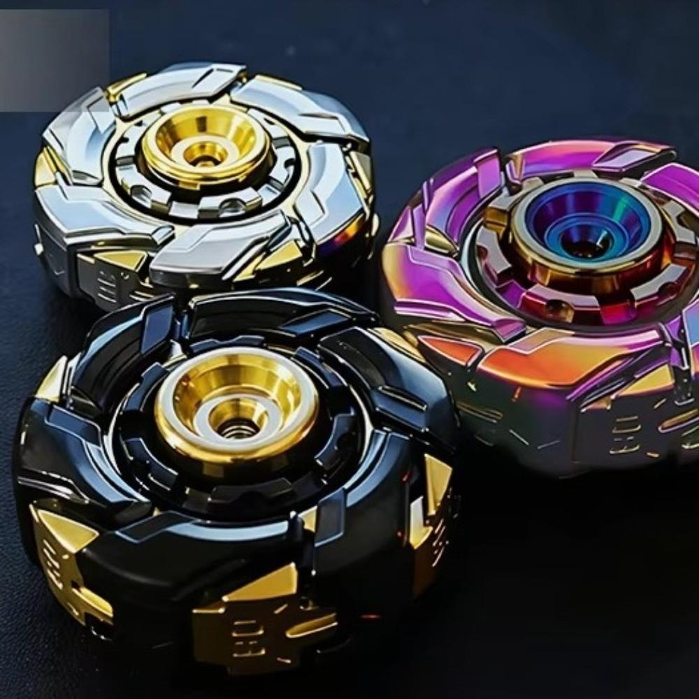 Deformable Gyro Toy Premium Zinc Zinc Alloy Fidget Sliders Adult Spinning Toy Anxiety Relief