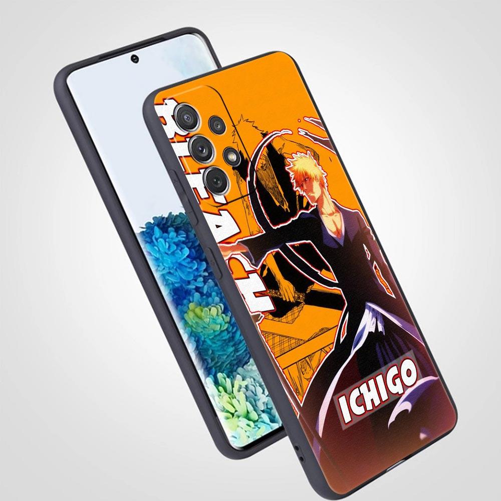 Bleach Kurosaki Ichigo Phone Case For Samsung Galaxy A51 A13 A71 A21S A12 A11 A31 A41 A01 A03s A22 A23 A33 A73 A53 5G Cover