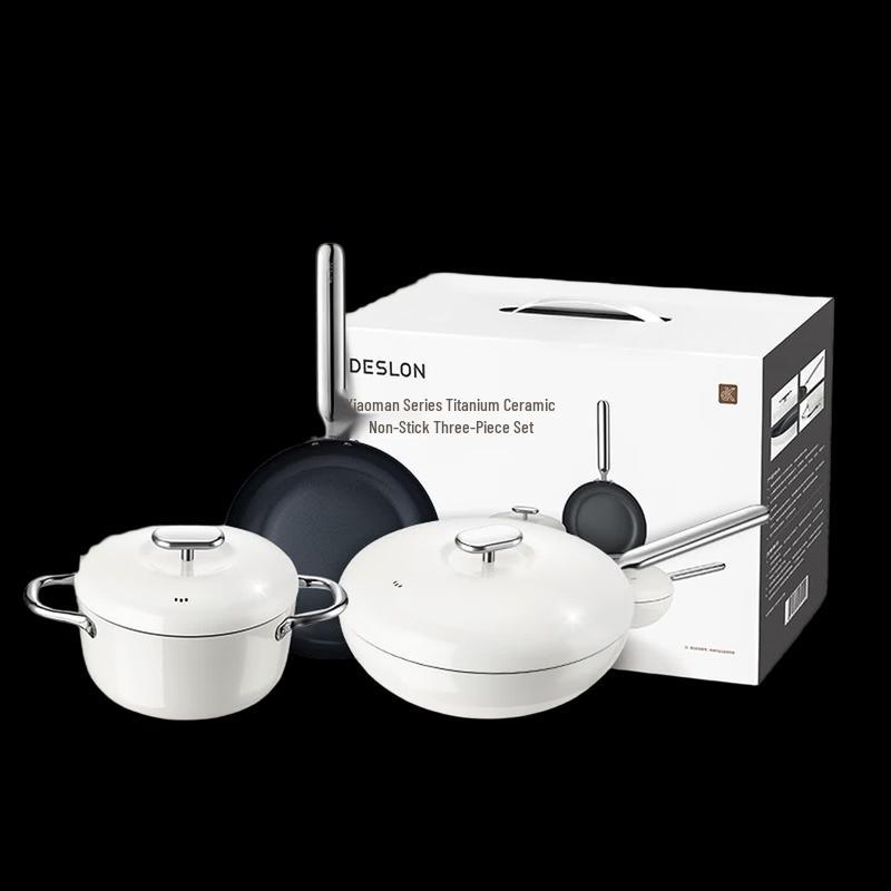 DESLON Xiaoman Series Titanium Ceramic Non-stick Cookware Set
