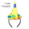 Adult Kids Prom Party Clown Dress Up Props Oversized Butterfly Bow Tie Clown Tie Headgear