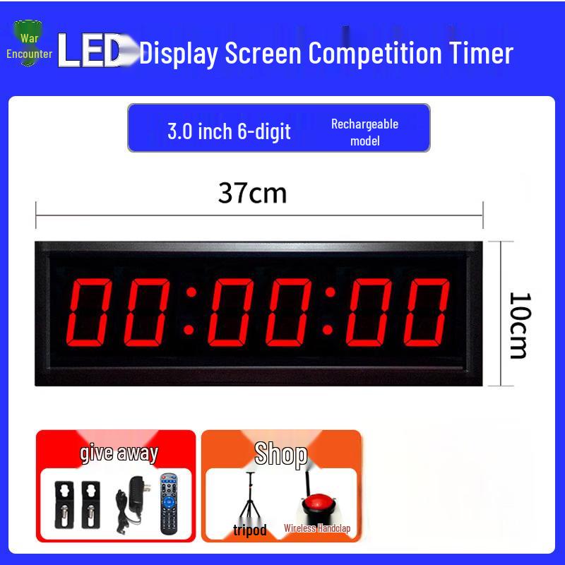 Double-sided HD Competition Timer