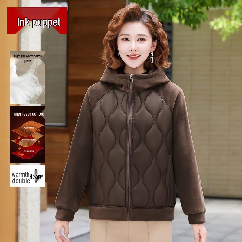 

Женское зимнее пальто средней длины с подкладкой 3XL