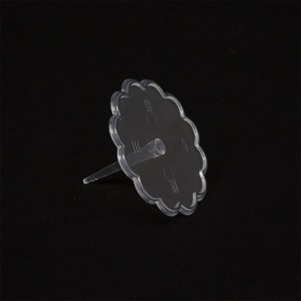 100pcs Practical Baking Cake Base Plastic Chocolate Holders  Birthday Party Decor