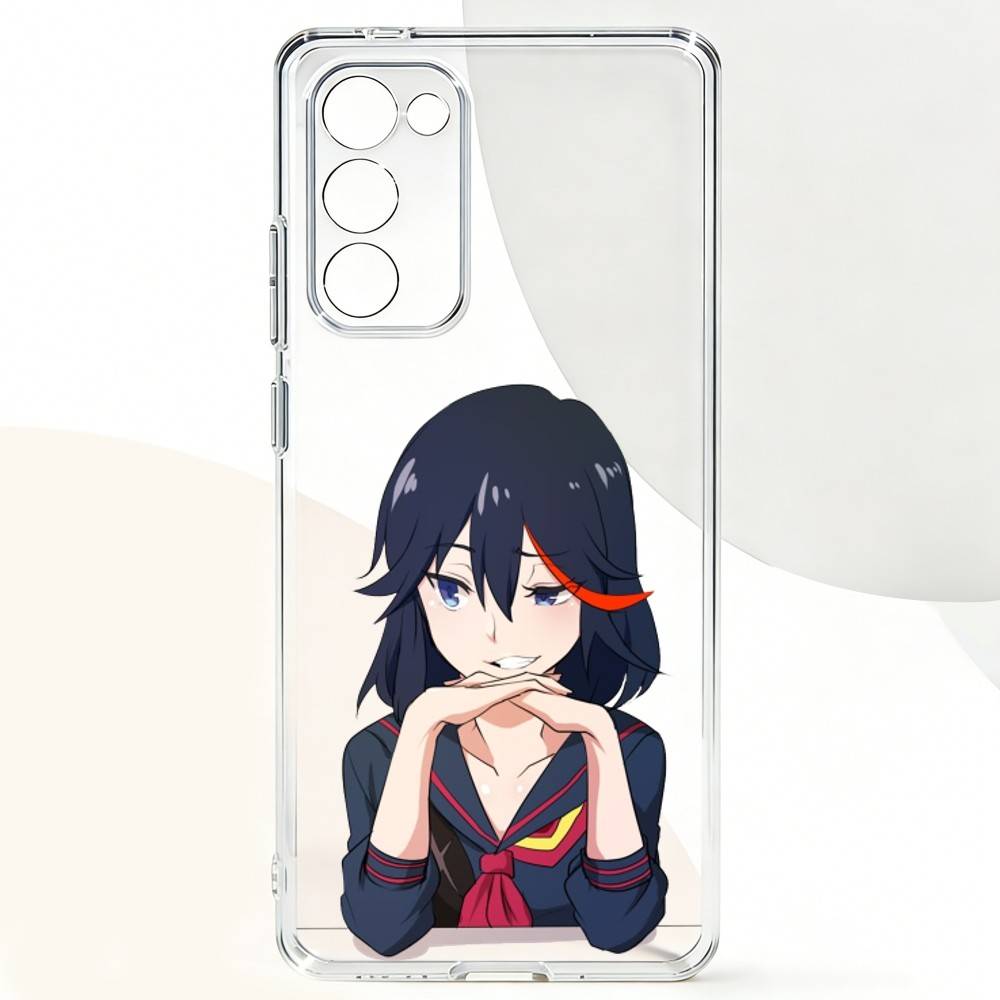Anime R-Ryuko M-Matoi Phone Case For Samsung Galaxy A91,80,73,72 ,71,53,52,32 ,31,22,21s,20,Transparent Case