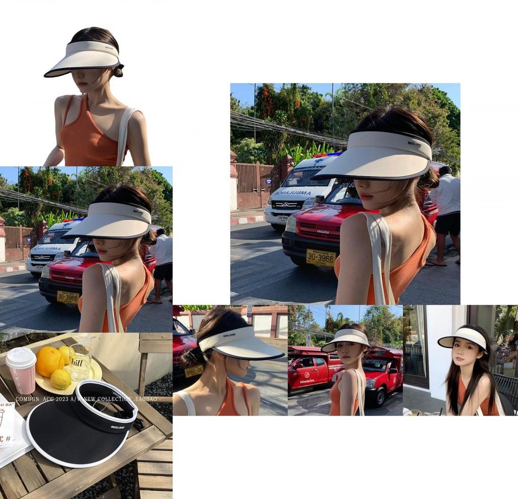 Chic Minimalist Women's Summer Sun Hat With Adjustable Strap And Breathable Fabric