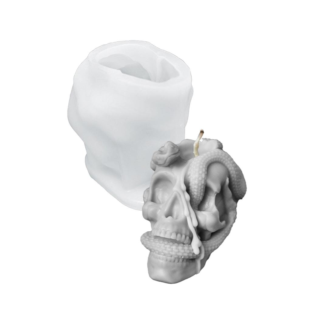 Halloween Theme Candle Mold Silicone Mould for Unique Handmade Crafts Epoxy Resin Wedding Decoration Making Mold